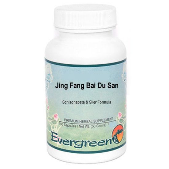 Picture of Jing Fang Bai Du San Evergreen Capsules 100's