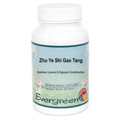 Picture of Zhu Ye Shi Gao Tang Evergreen Capsules 100's