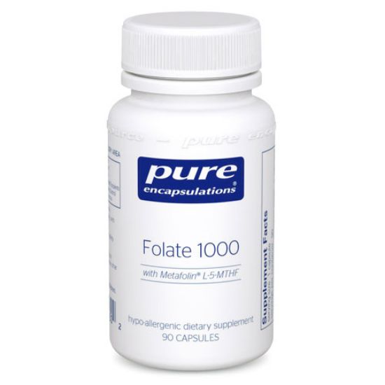 Picture of Folate 1000 90's, Pure Encapsualtions
