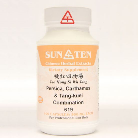 Picture of Tao Hong Si Wu Tang Sun Ten Capsules 100's