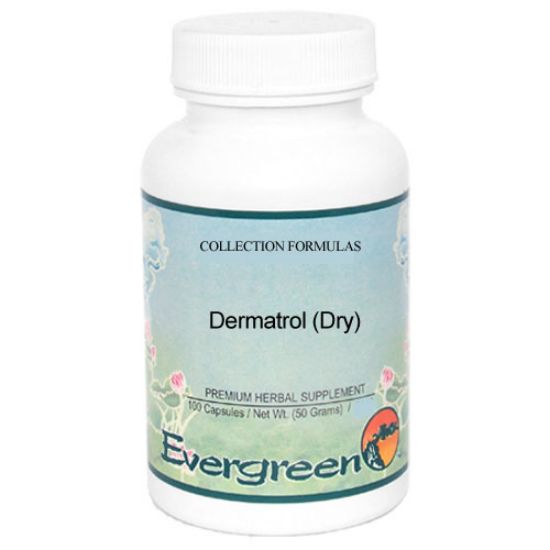 Picture of Dermatrol (Dry) - Evergreen Caps 100ct